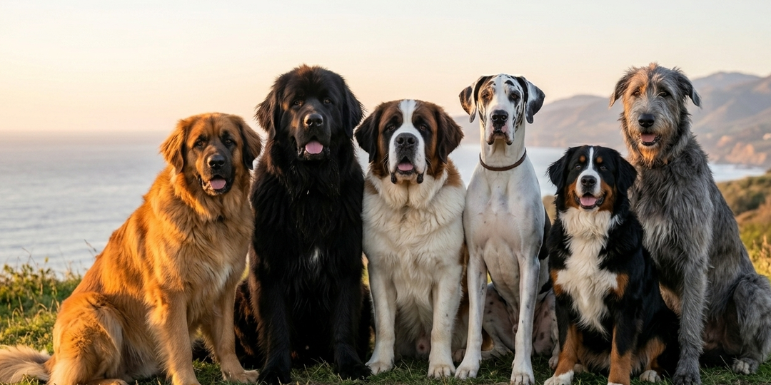 7 собак-великанов с очень добрым сердцем