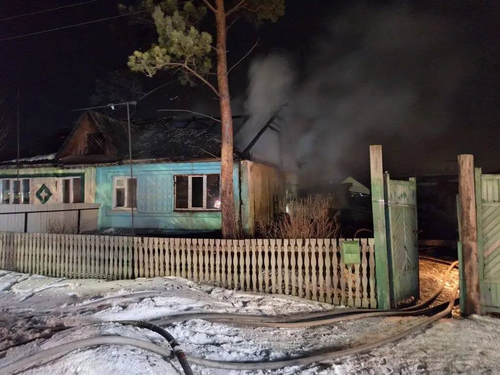    Пожар в Красноярском крае