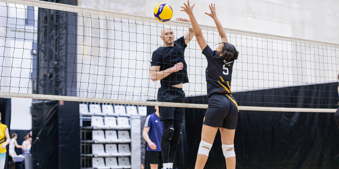 Техника нападающего удара в волейболе