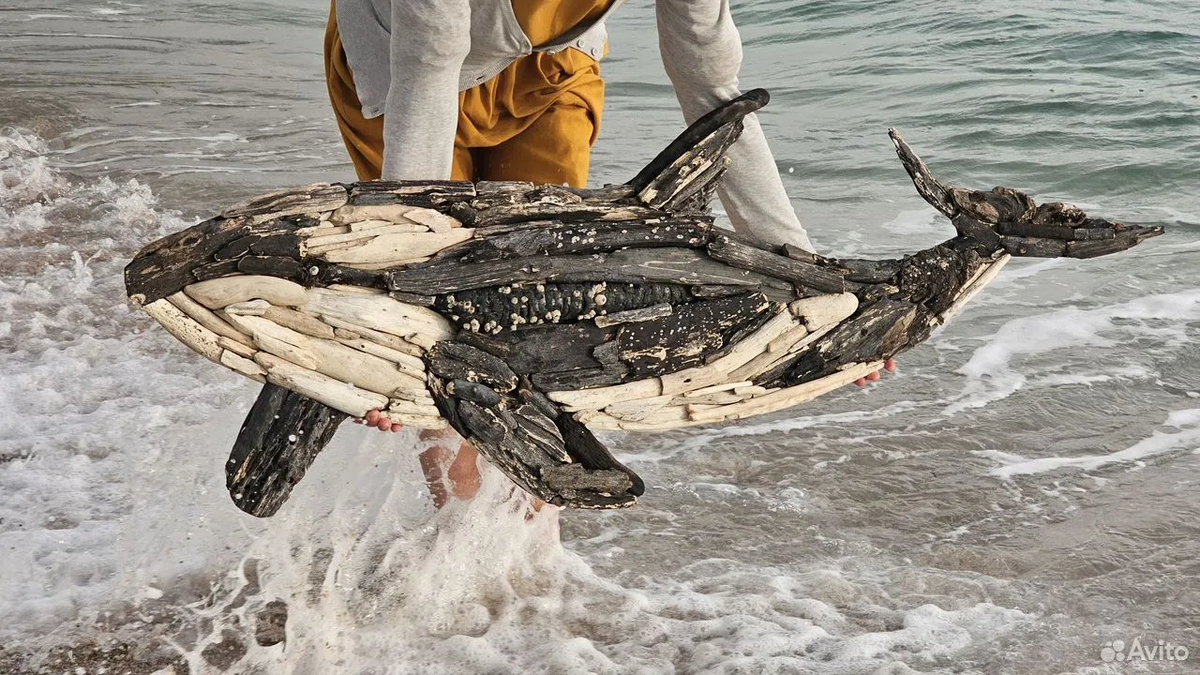 Вот такую касатку я хотела изобразить из дрифвуда, но лень родилась вперед меня!!!