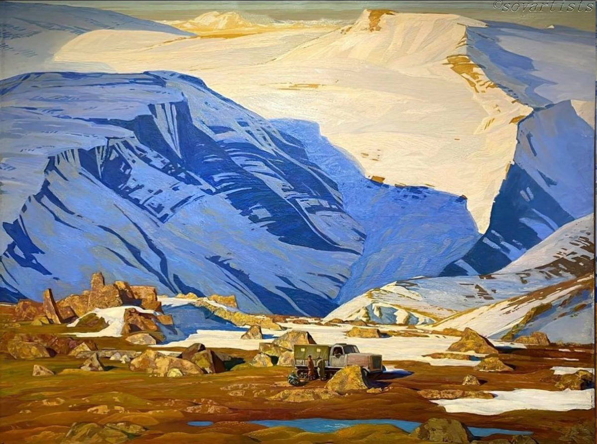 Николай Чесноков. «На малой земле. Урал приполярный». 1974