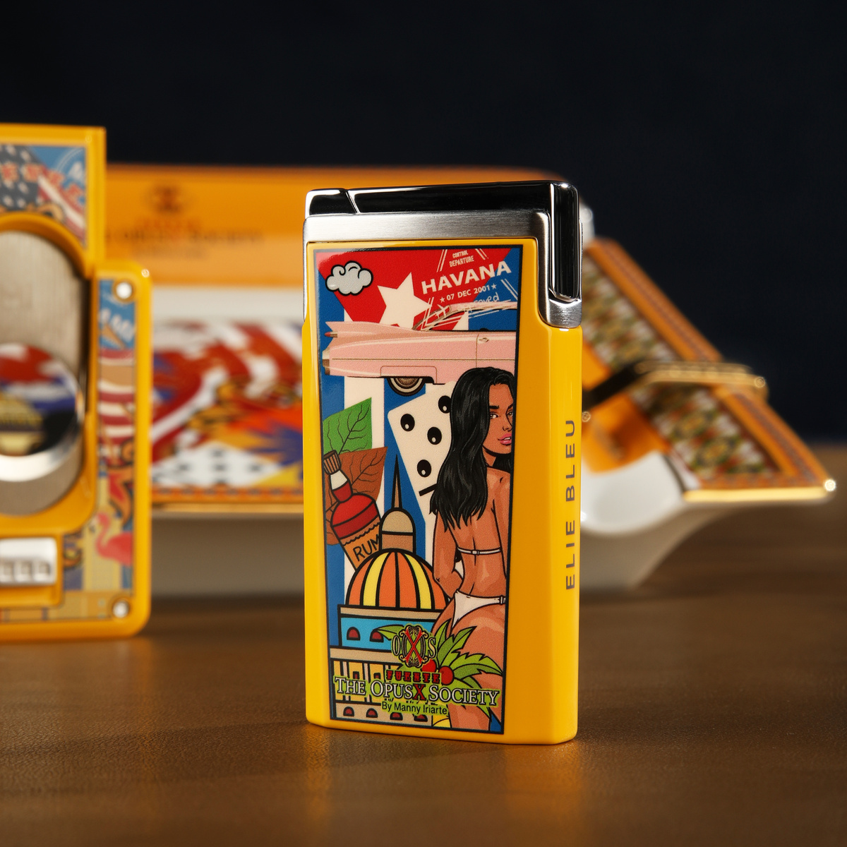 Зажигалки The OpusX Society от Elie Bleu
