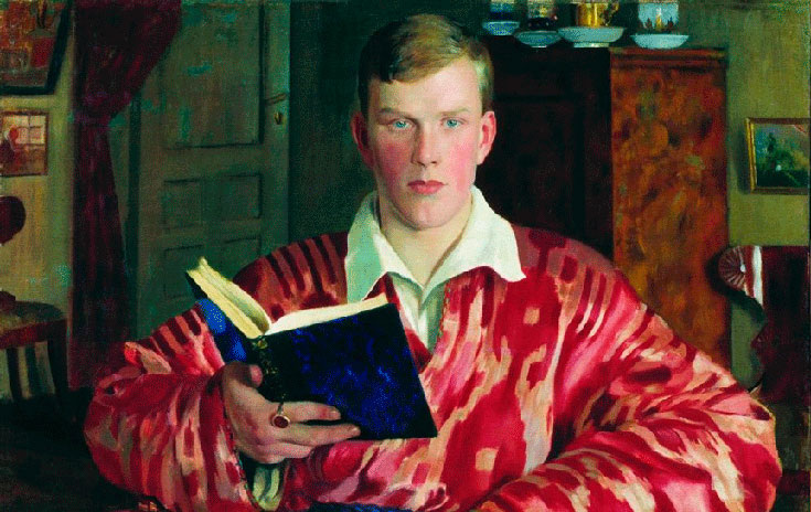    Борис Кустодиев, портрет К. Б. Кустодиева