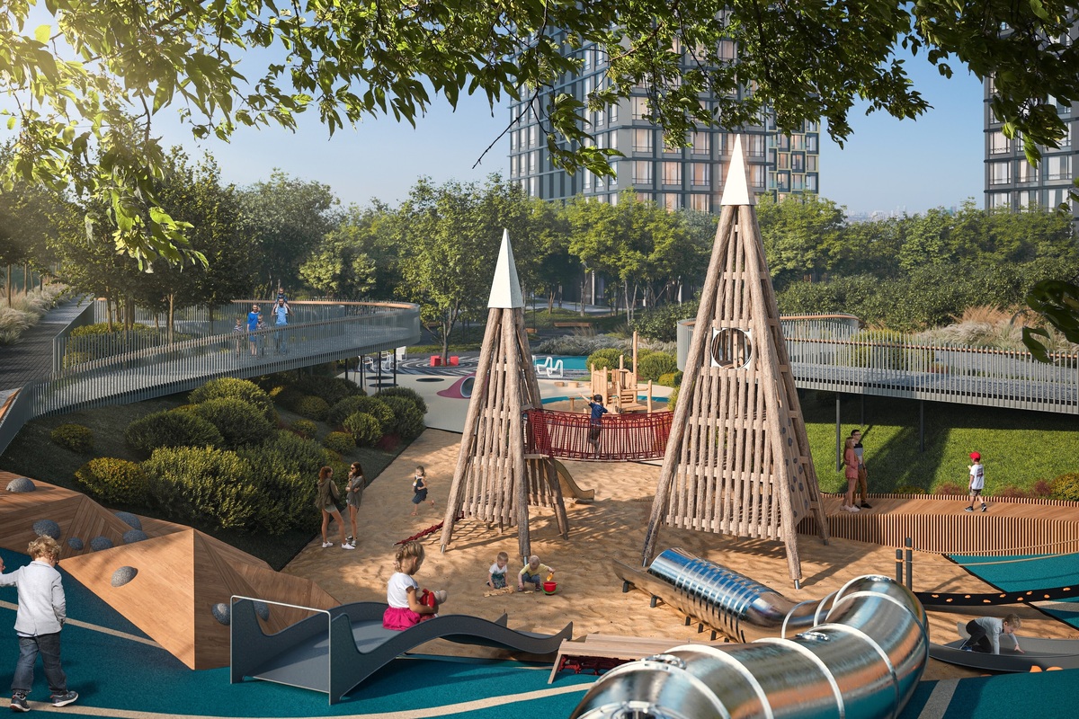    Город игр: топ-10 самых красивых и безопасных детских площадок в ЖК премиум-класса