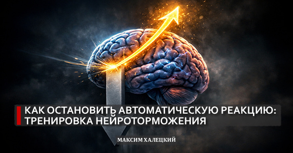 Как остановить автоматическую реакцию: тренировка нейроторможения