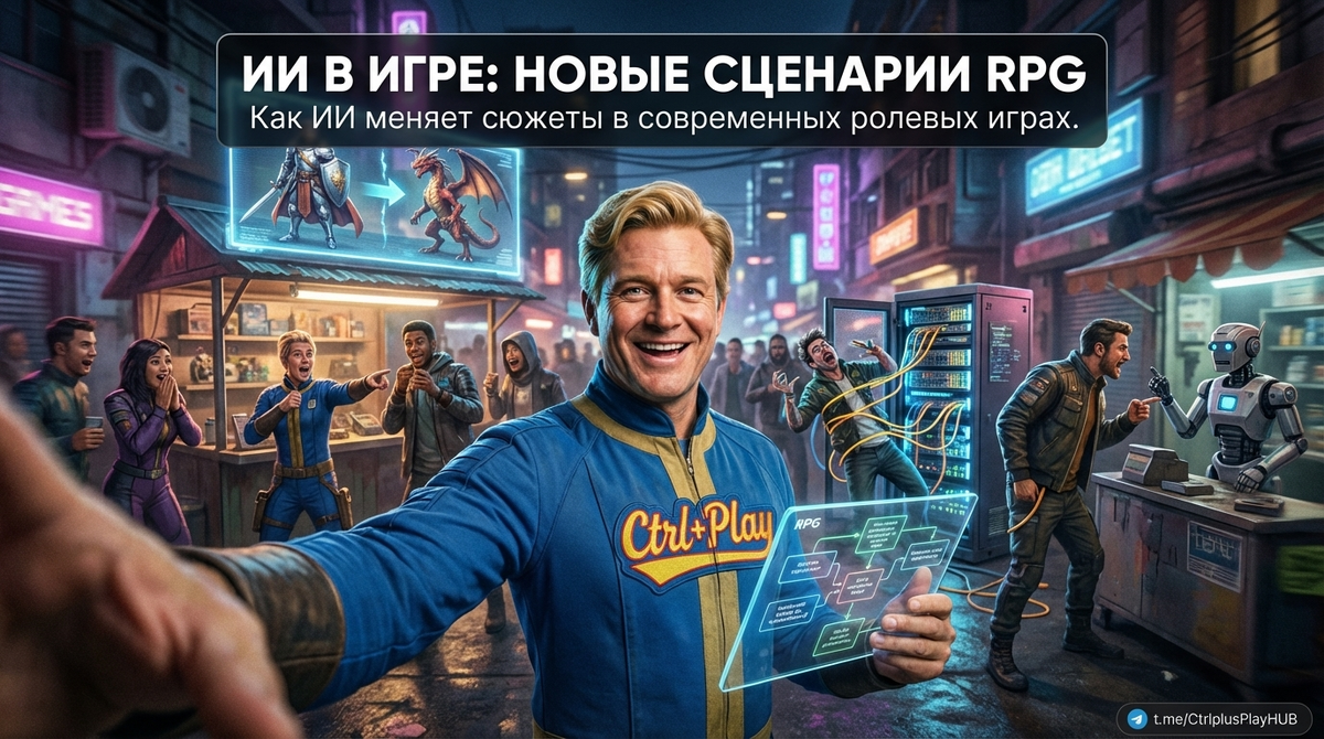 ai в игре: как AI меняет игровые сценарии в современных RPG