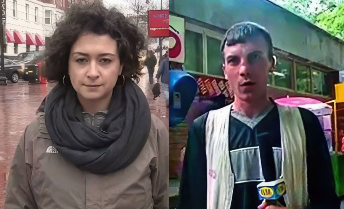 Евгений Попов и Анастасия Чуркина