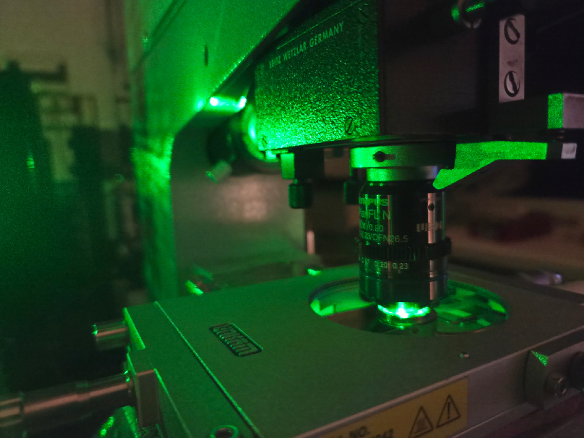 Установка для проведения измерений. Источник: Николай Суровцев / Институт автоматики и электрометрии СО РАН