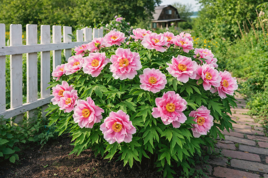 пион Розовый лотос