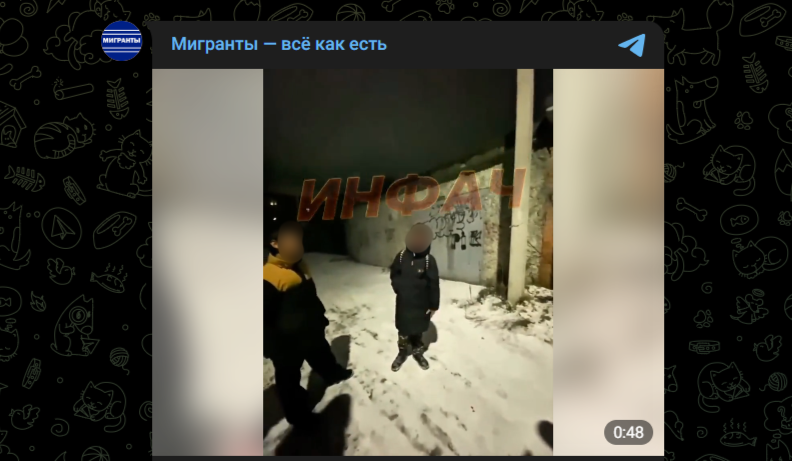 Фото: Telegram-канал "Мигранты - всё как есть"