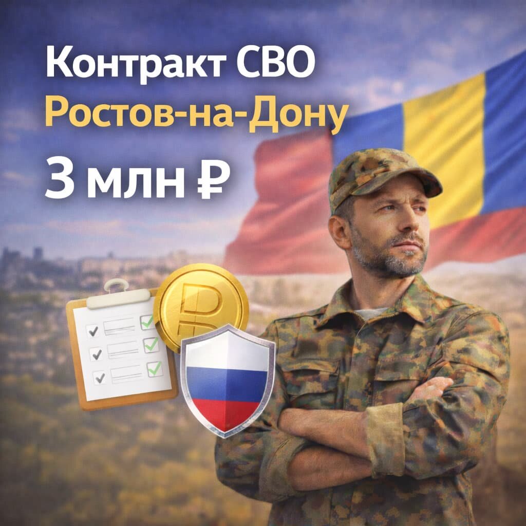 Контракт на СВО Ростов-на-Дону: выплаты в Ростовской области в 2026 году и что важно проверить до подписания.