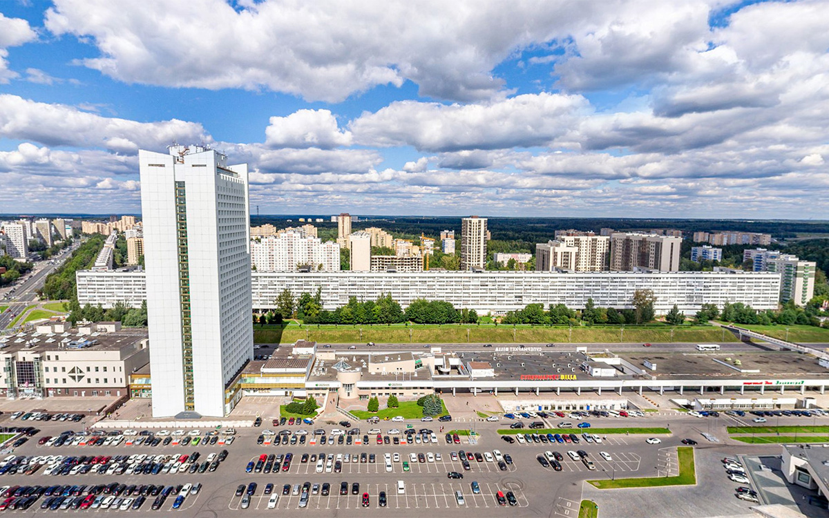 Знаменитый дом-флейта в Зеленограде. Фото: Яндекс.Панорамы