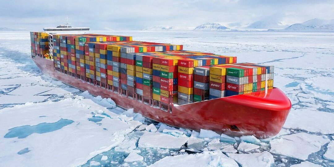 4800 контейнеров во льдах: ОСК показала проект судна для Арктики