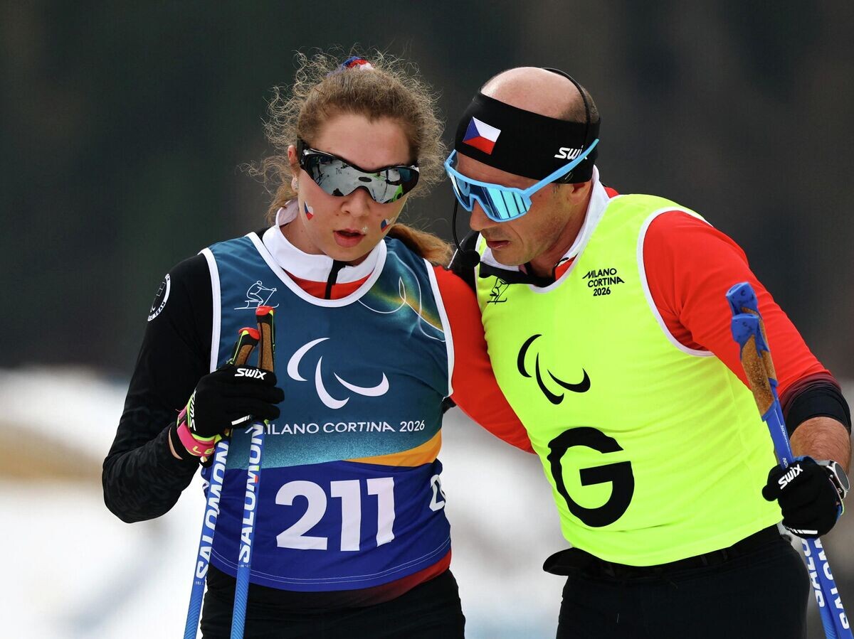    Чешская лыжница Симона Бубеничкова на XIV зимних Паралимпийских играх | © REUTERS / Sarah Meyssonnier