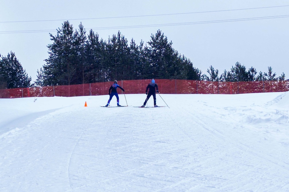 Российские спортсмены одержали победу в лыжной гонке на 10 километров среди спортсменов с нарушением зрения.  Фото: ФедералПресс / Ксения Кобалия
