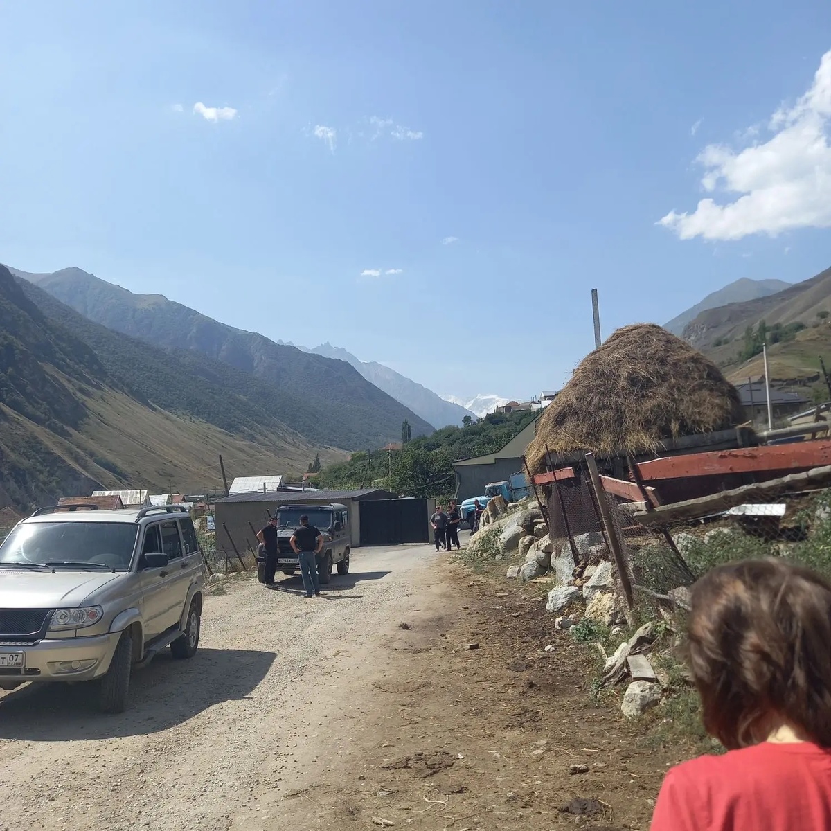 Стоянка внедожников