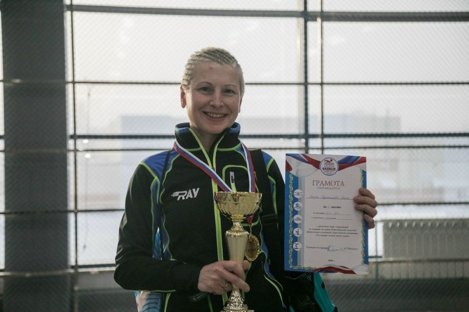 Ольга Платоновна двукратная победительница Чемпионата России и Кубка России. Фото: пресс-служба Новосибирского НИИТО им. Я. Л. Цивьяна.