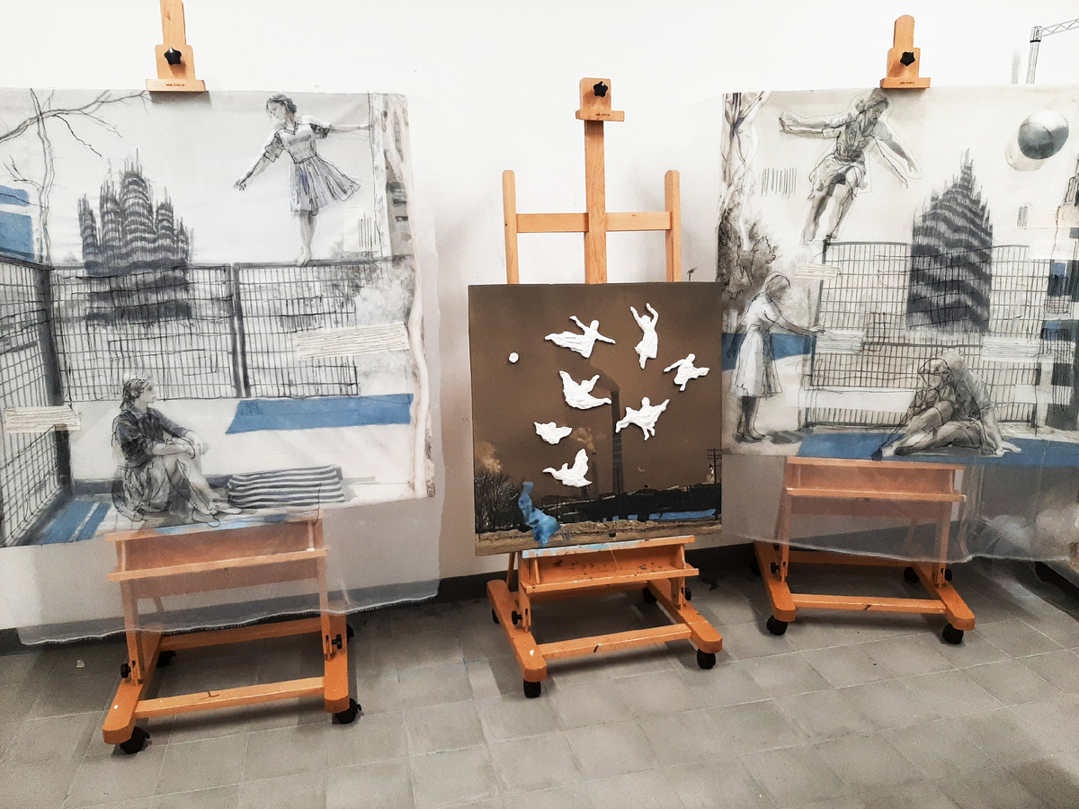 Фото из мастерской Елены Шагановой, Московские Мастерские, АКИ