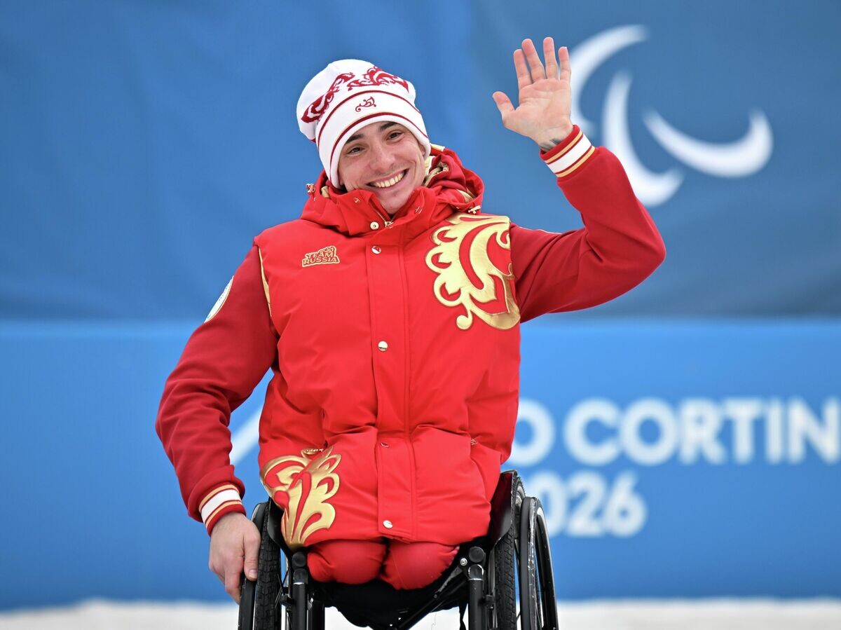    Иван Голубков на церемонии награждения | © РИА Новости / Юрий Кочетков