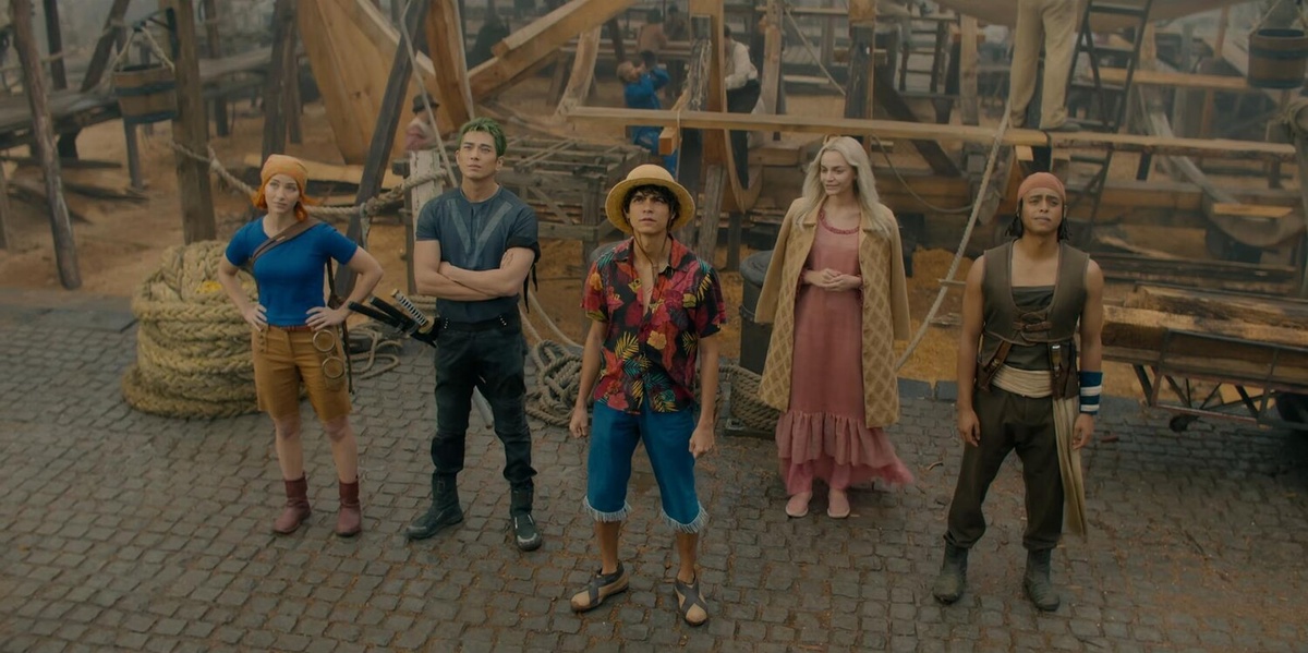 Фото: кадр из сериала «Ван-Пис», реж. Эмма Салливан, Джозеф Кубота Владыка, Лукас Эттлин и др, Netflix