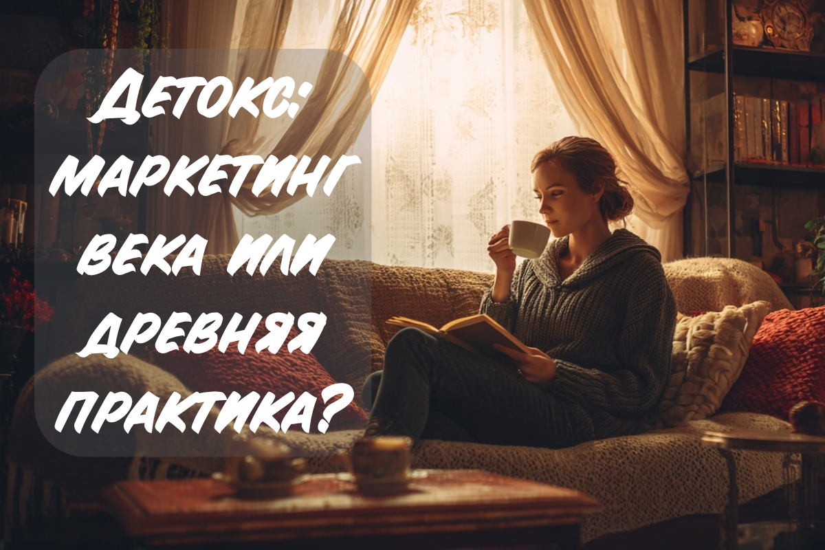 Самый лучший "детокс" - это посвятить время себе. Отложить гаджеты, заварить чашку любимого чая и никуда не торопится.