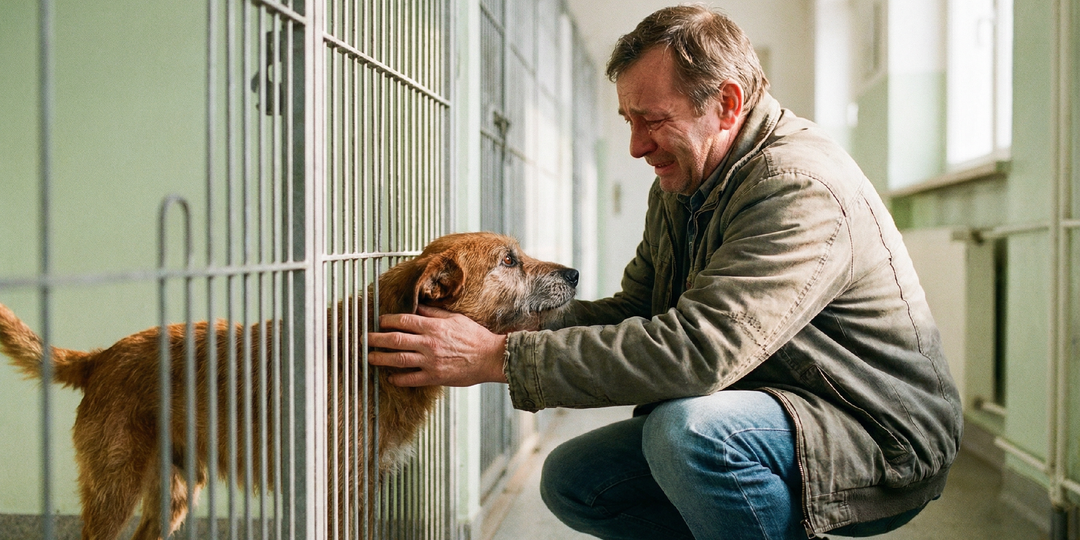 Мужчина спас собаку на трассе – через пять лет ему позвонили из приюта
