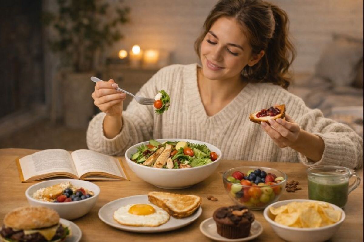 Тело само знает, какие питательные вещества ему нужны — но важно научиться его слышать. Источник: нейросеть