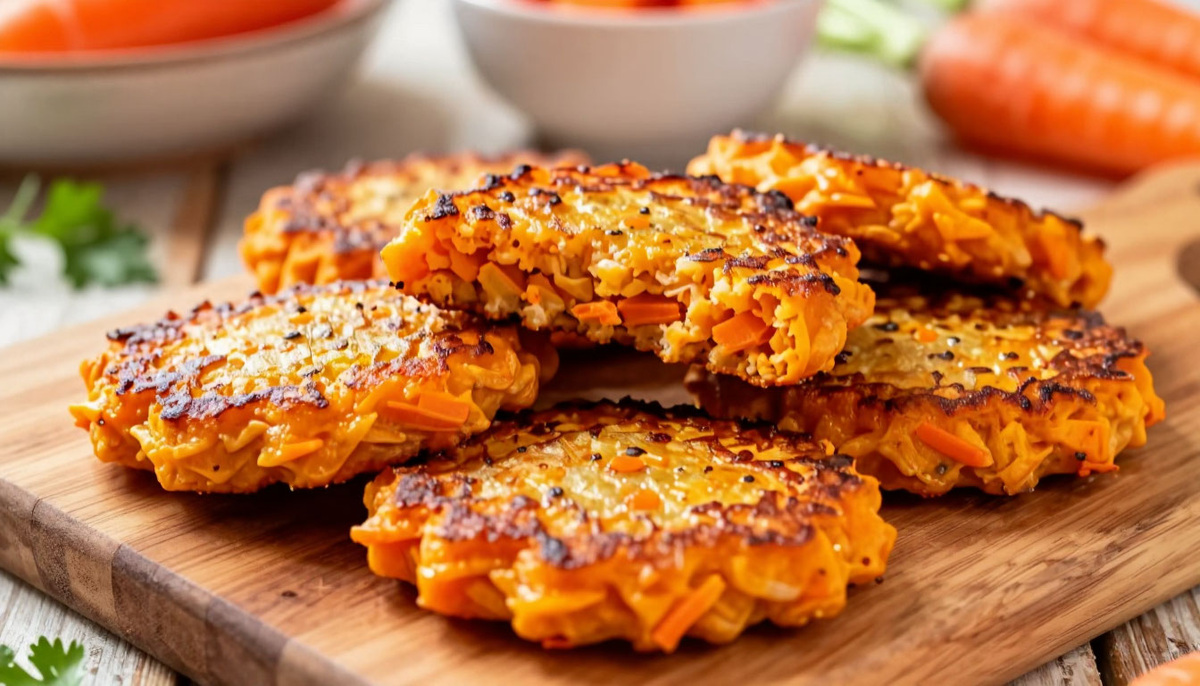 Пышные морковные оладьи с манкой на дрожжах: пошаговый рецепт для всей семьи Дмитрий Петров📷
