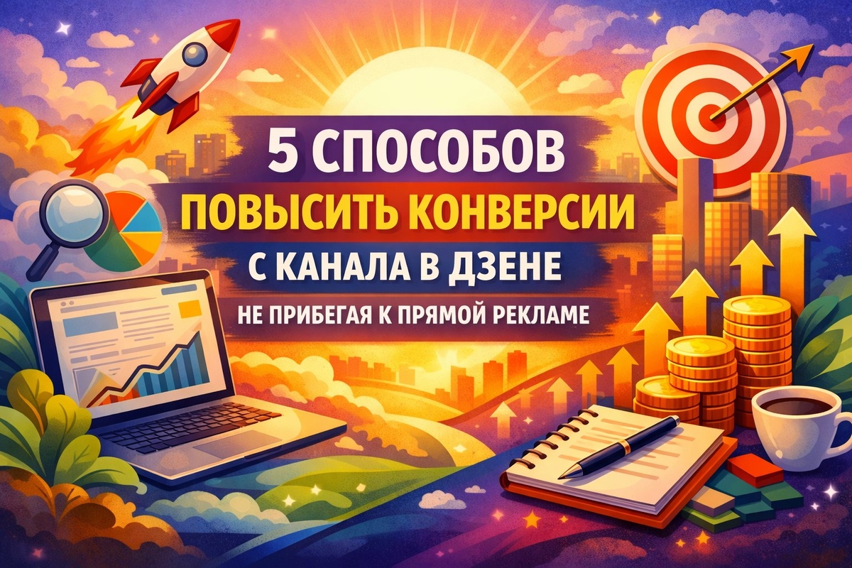 5 способов повысить конверсии с канала в Дзене, не прибегая к прямой рекламе 