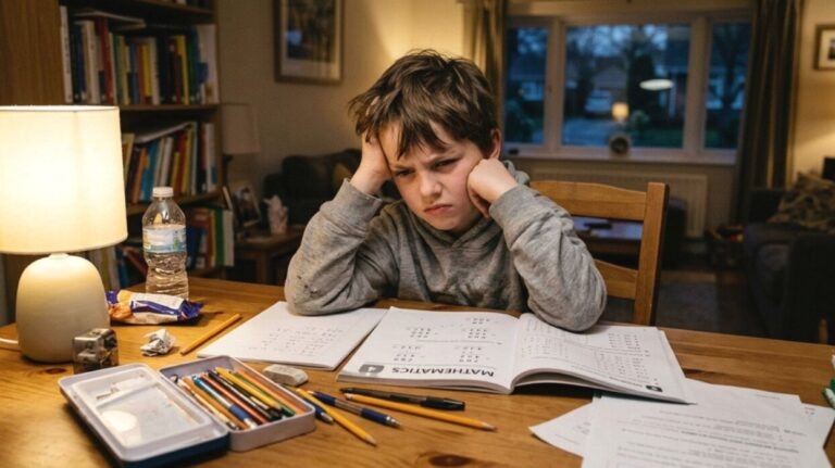    Иллюстрация к материалу: Выгорание у детей: как понять, что ребёнок устал, и что делать родителям