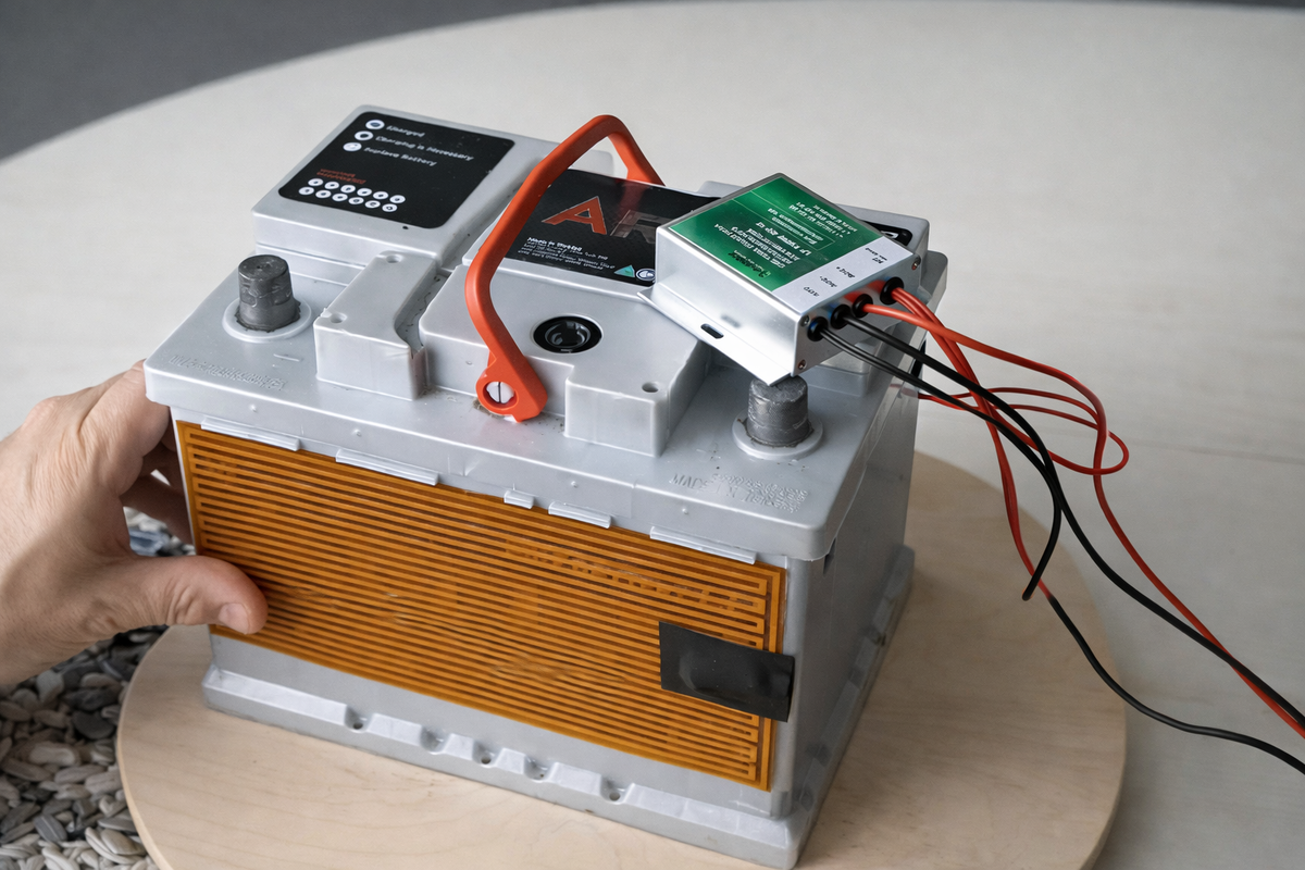 Подогрев аккумулятора