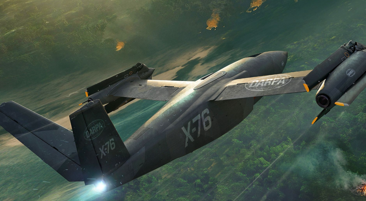    Bell и DARPA создают сверхскоростной X-76 с вертикальным взлетом