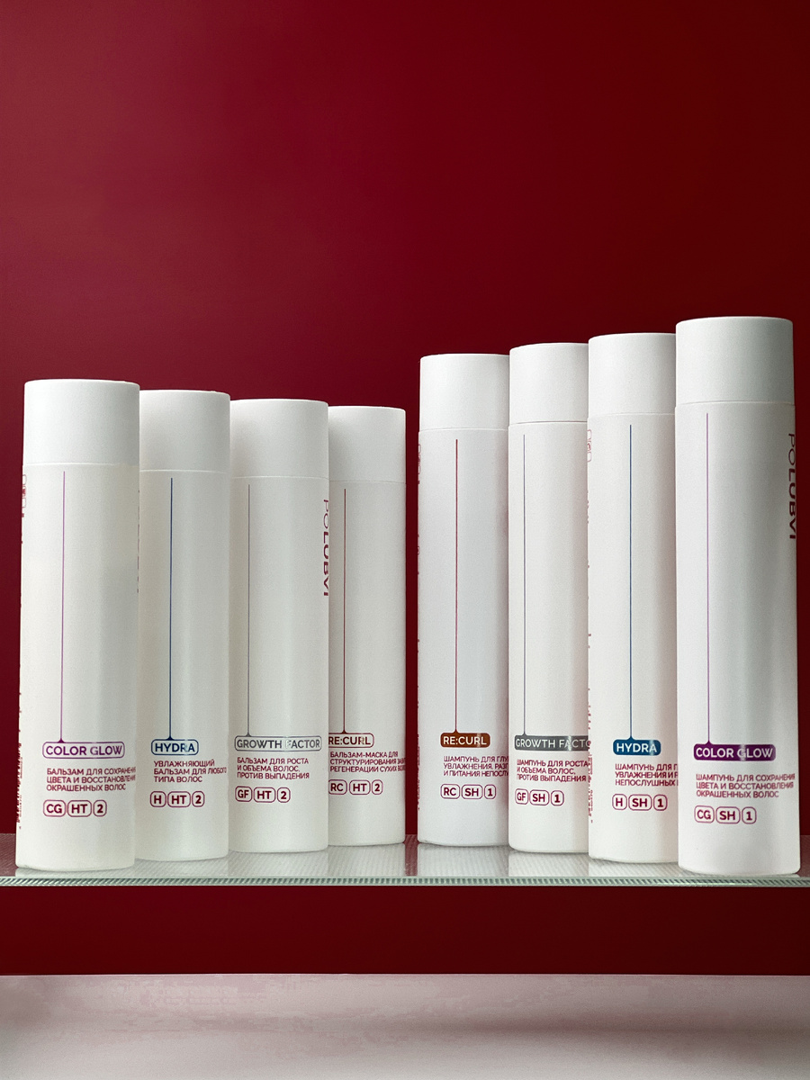  линии шампуней для всех типов волос от POLUBVI