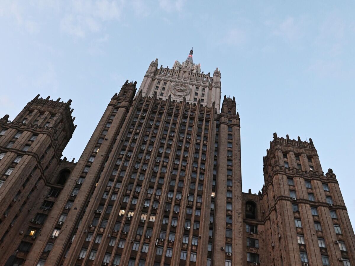    Здание Министерства иностранных дел РФ в Москве© РИА Новости . Наталья Селиверстова