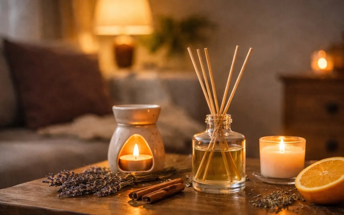     5 ароматов для дома, которые мгновенно снимут стресс после работы