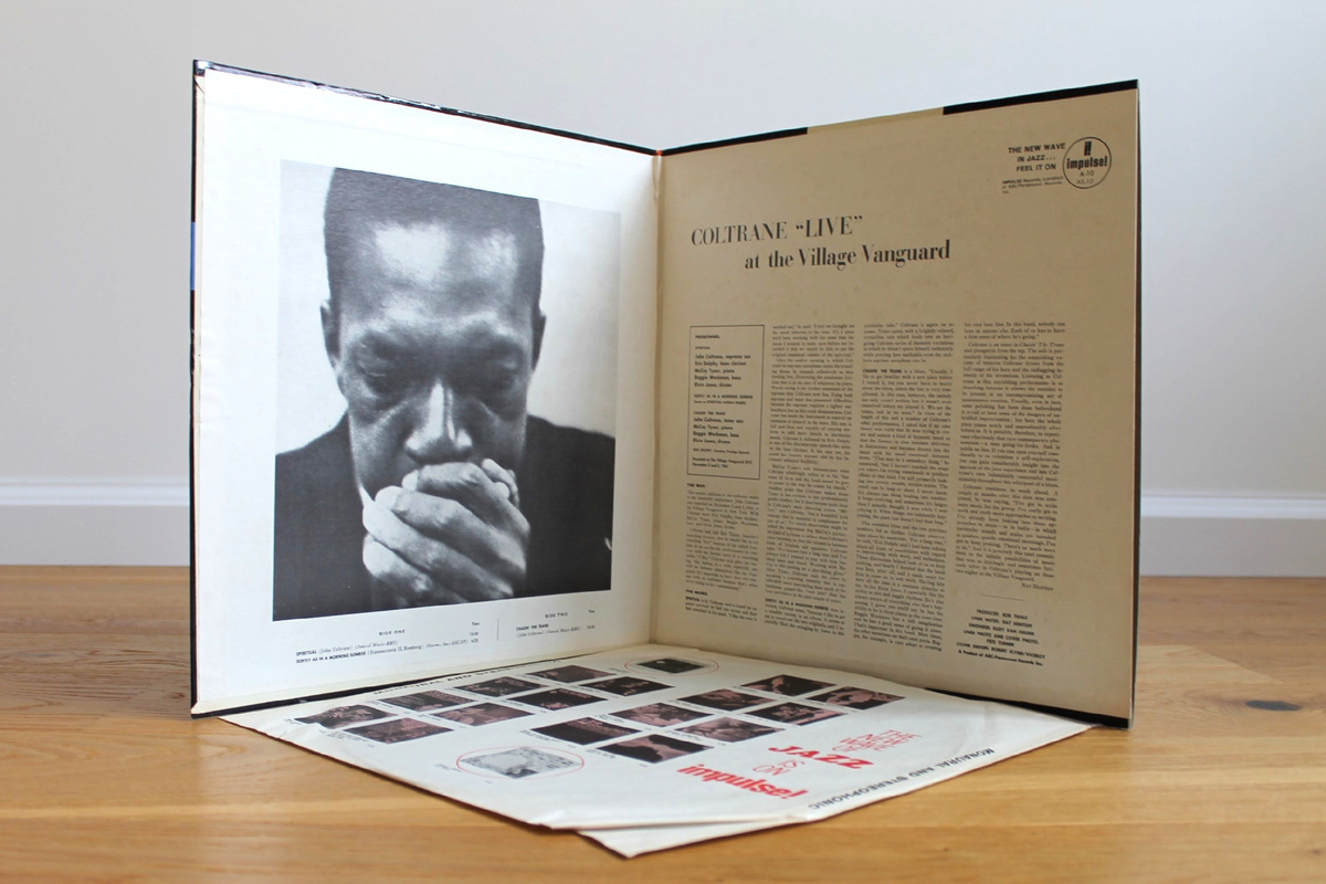 Разворот конверта и внутренний рекламный конверт Impulse!