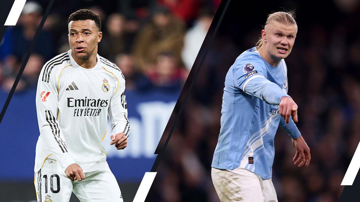    Мбаппе и Эрлинг Холанн. Getty Images