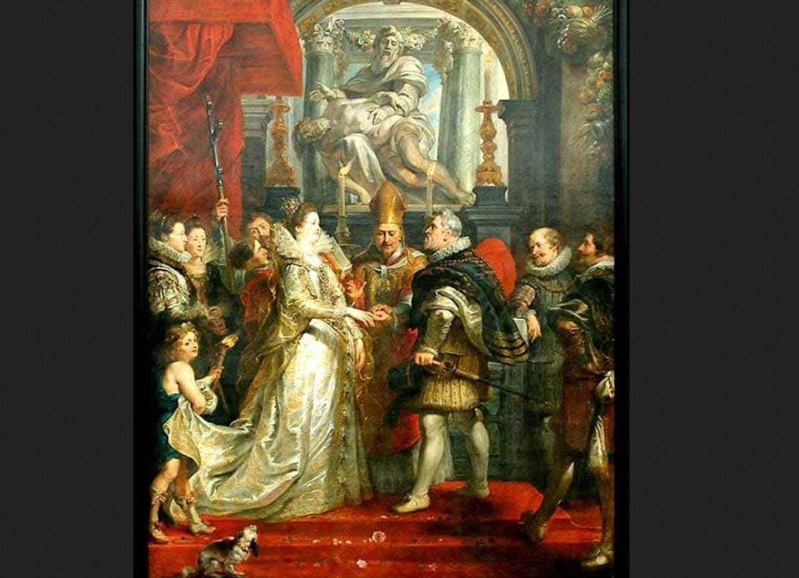 Питер пауль Рубенс. "Брак по доверенности"