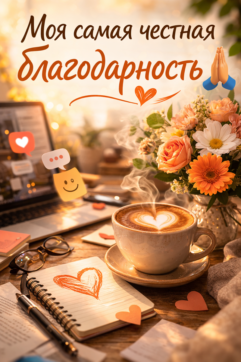 Благодарность подписчикам.