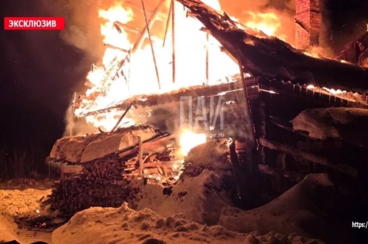    24 человека погибли на пожарах за два месяца в Псковской области