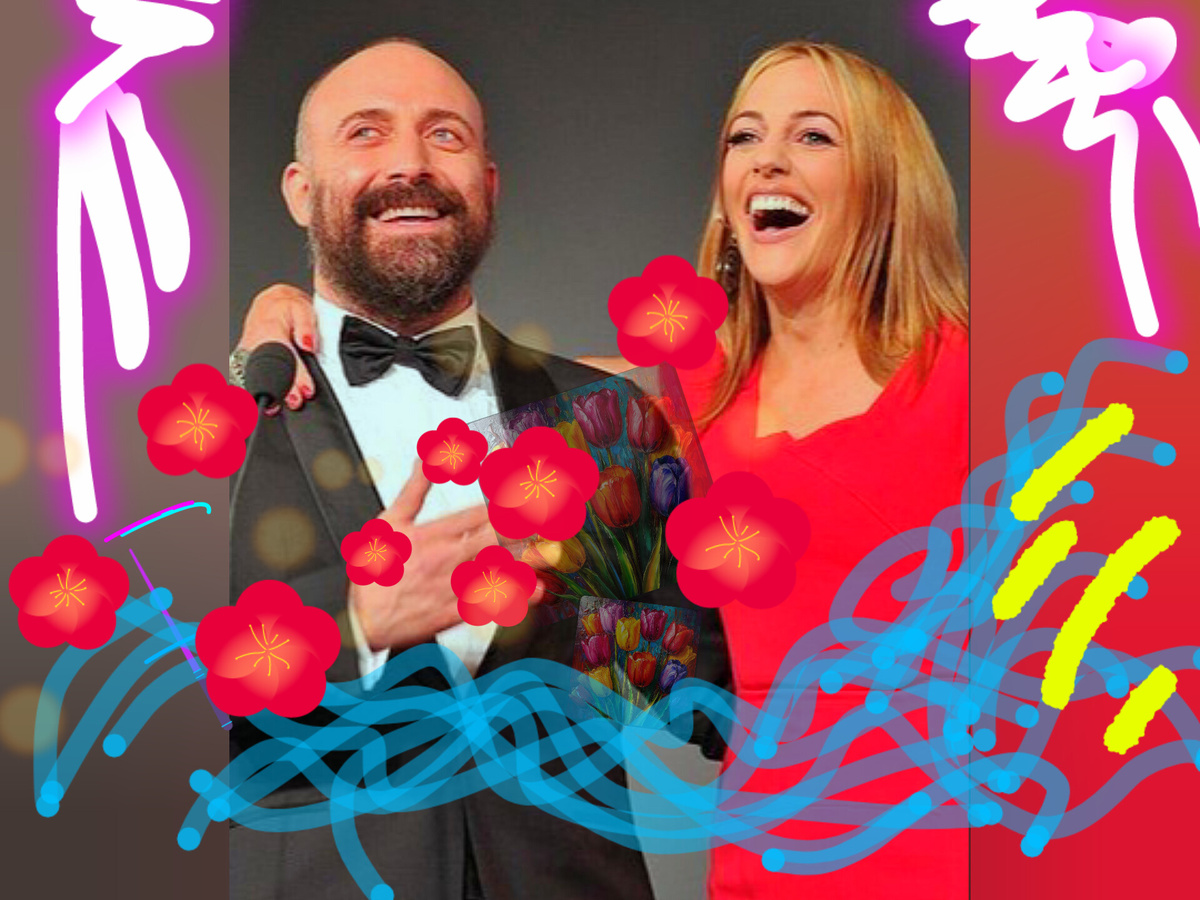 Очень странный коллаж получился))