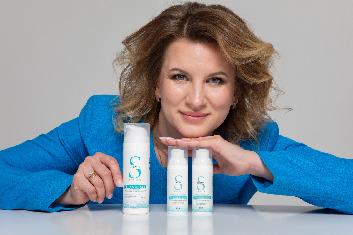 Шаманина Елена, врач косметолог, основатель бренда косметики Shamel Skin Care