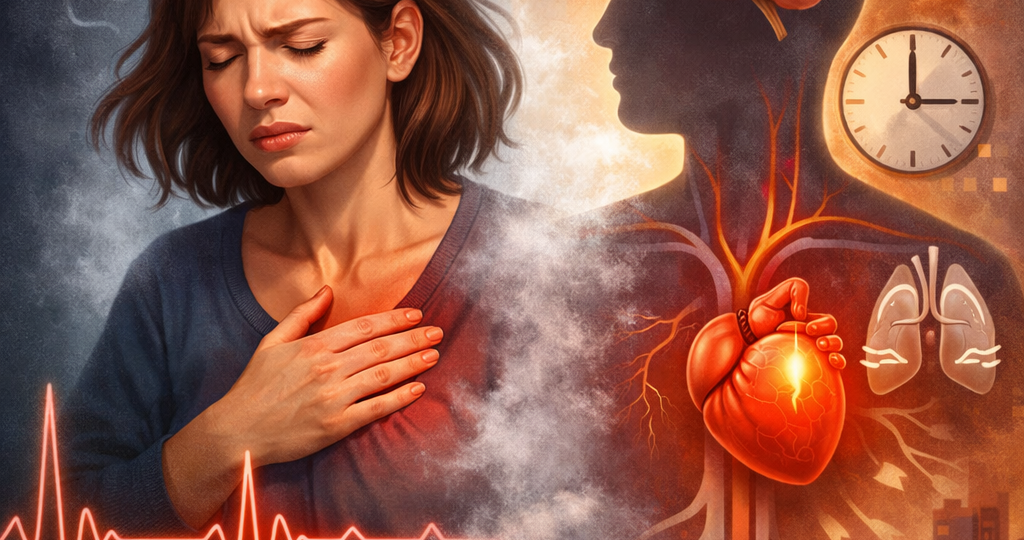 Мысль «это сердце» — как не раскрутить страх до максимума