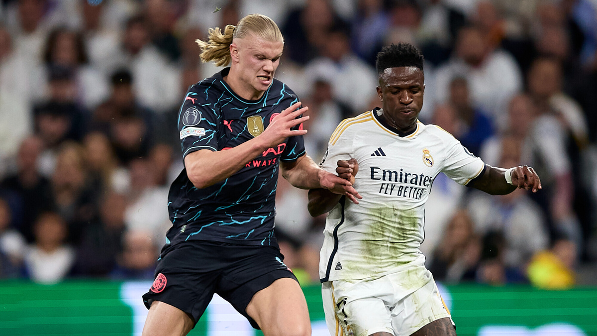     Эрлинг Холанд и Винисиус Жуниор