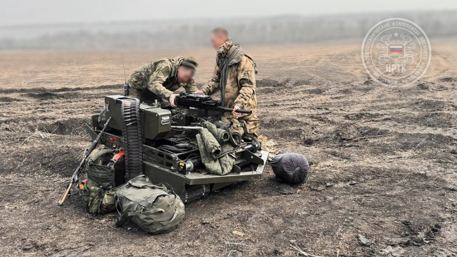 Робот «Курьер» режиме доставки грузов