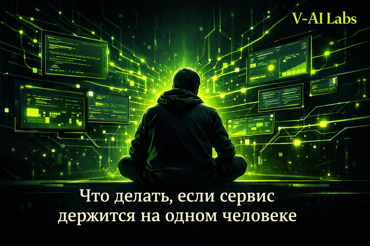    Что делать, если сервис держится на одном человеке