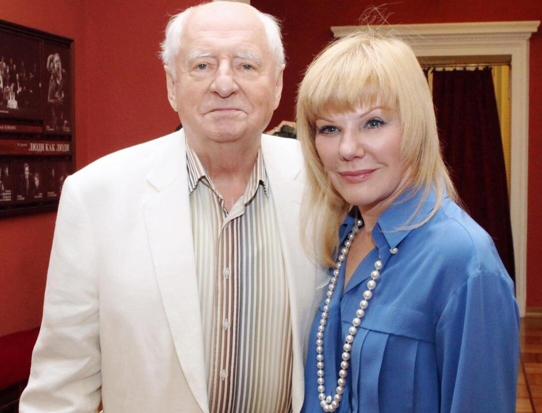 Марк Захаров и Александра Захарова