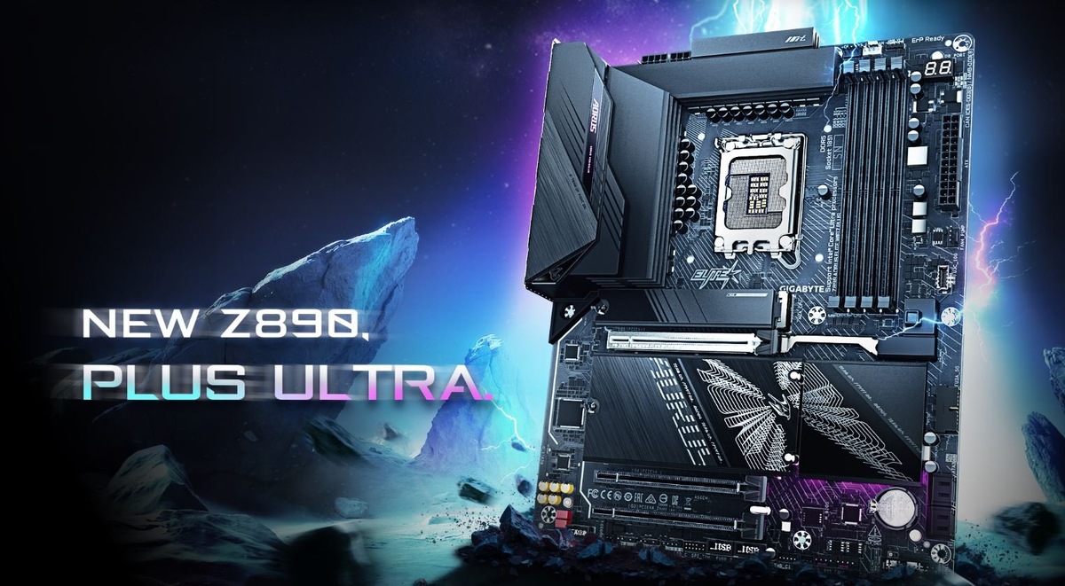    GIGABYTE показала Z890 Plus под Arrow Lake Refresh: Ultra Turbo и D5 Duo X