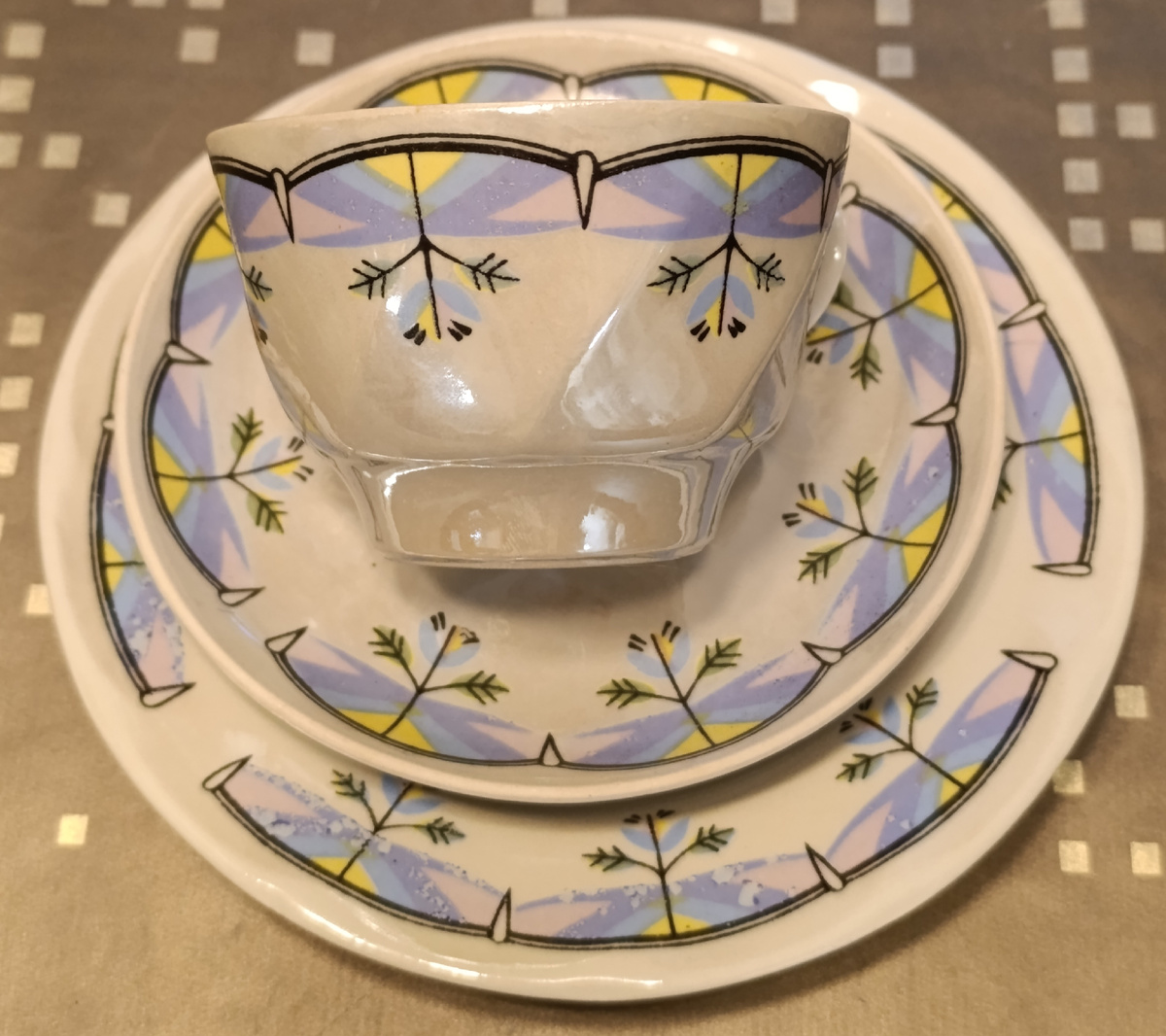 Кофейное трио сервиз Виктория РФЗ