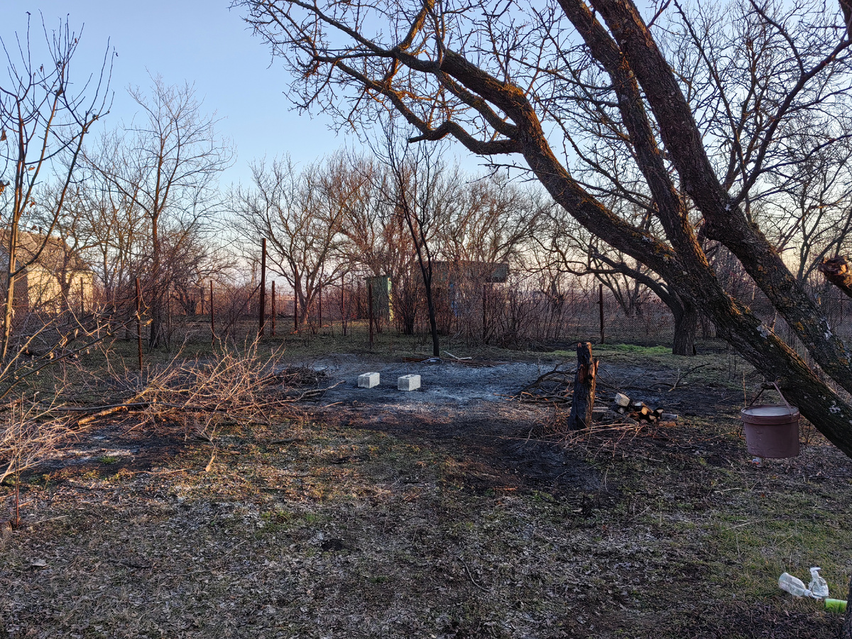 Здесь уже заметнее, что делалось что-то.